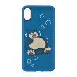 Photo1: Pokemon Center 2019 Snorlax's yawn Embroidery iPhone Xs/X Soft jacket (1)