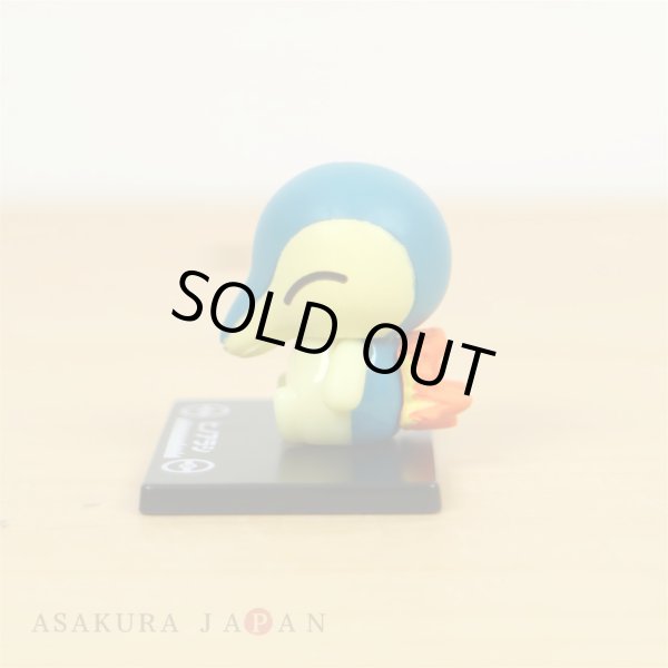 Photo3: Pokemon 2020 BANDAI Colle chara ! vol.2 #4 Cyndaquil Mini Figure with name pedestal (3)