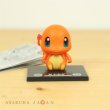 Photo2: Pokemon 2020 BANDAI Colle chara ! vol.2 #2 Charmander Mini Figure with name pedestal (2)