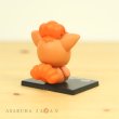 Photo4: Pokemon 2020 BANDAI Colle chara ! vol.2 #3 Vulpix Mini Figure with name pedestal (4)