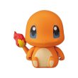 Photo1: Pokemon 2020 BANDAI Colle chara ! vol.2 #2 Charmander Mini Figure with name pedestal (1)