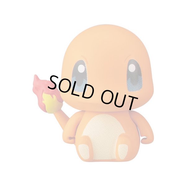 Photo1: Pokemon 2020 BANDAI Colle chara ! vol.2 #2 Charmander Mini Figure with name pedestal (1)