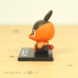 Photo3: Pokemon 2020 BANDAI Colle chara ! vol.2 #5 Tepig Mini Figure with name pedestal (3)