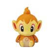 Photo1: Pokemon 2020 BANDAI Colle chara ! vol.2 #6 Chimchar Mini Figure with name pedestal (1)