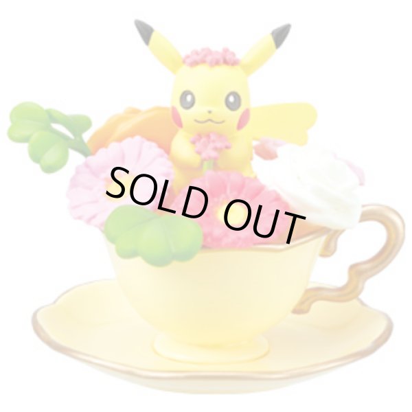 Photo3: Pokemon 2019 Floral Cup Collection vel.2 Complete set of 6 Mini Figure (3)