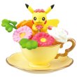 Photo1: Pokemon 2019 Floral Cup Collection 2 #1 Pikachu Mini Figure (1)