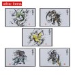 Photo4: Pokemon Center 2020 Sumi-e Retsuden vol.2 Mini Byobu Folding screen Rayquaza (4)