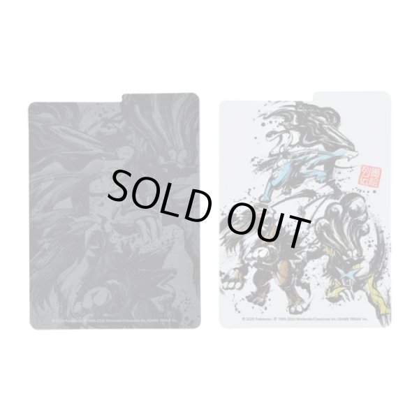 Photo3: Pokemon Center Original Card Game Flip deck case Sumi-e Retsuden vol.2 Raikou Entei Suicune (3)