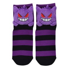 Pokemon Center 2018 Plush Socks for Women 23 - 25 cm 1 Pair Gengar