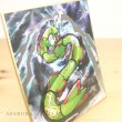 Photo2: Pokemon 2019 BANDAI Shikishi Art picture 3 No.16 Rayquaza Silver tooling ver. (2)