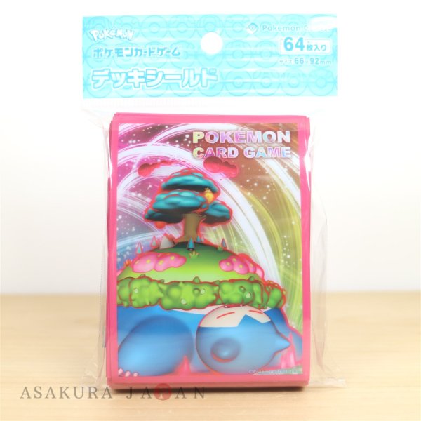 Photo2: Pokemon Center Original Card Game Sleeve Snorlax GIGANTAMAX 64 sleeves (2)