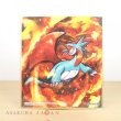 Photo1: Pokemon 2019 BANDAI Shikishi Art picture 3 No.9 Salamence (1)