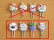 Photo3: Pokemon Center 2020 MOTCHIRI MANMARU Paper clip set Wooloo Drifloon Oddish Togedemaru (3)