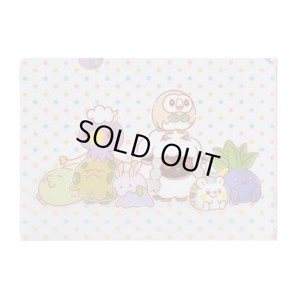 Photo1: Pokemon Center 2020 MOTCHIRI MANMARU A4 Size Clear File Folder (1)