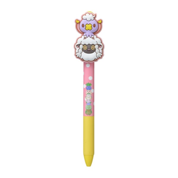 Photo1: Pokemon Center 2020 MOTCHIRI MANMARU Ballpoint pen Wooloo & Drifloon (1)