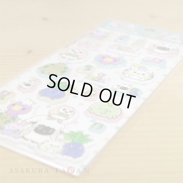 Photo3: Pokemon Center 2020 MOTCHIRI MANMARU Sticker Sheet (3)