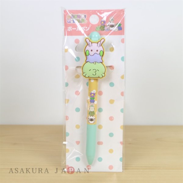 Photo2: Pokemon Center 2020 MOTCHIRI MANMARU Ballpoint pen Gulpin & Goomy (2)