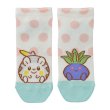 Photo1: Pokemon Center 2020 MOTCHIRI MANMARU Socks for Women 23 - 25 cm Togedemaru & Oddish 1 Pair (1)