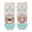 Photo1: Pokemon Center 2020 MOTCHIRI MANMARU Socks for Women 23 - 25 cm Wooloo & Drifloon 1 Pair (1)