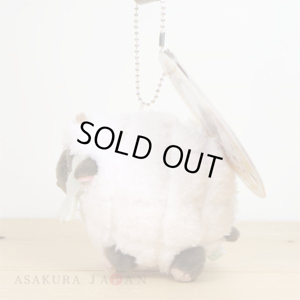 Photo3: Pokemon Center 2020 MOTCHIRI MANMARU Plush Mascot Key Chain Wooloo (3)