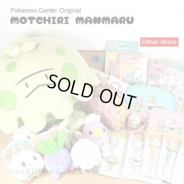 Photo6: Pokemon Center 2020 MOTCHIRI MANMARU Cushion Plush doll Shroomish (6)