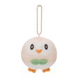 Photo1: Pokemon Center 2020 MOTCHIRI MANMARU Plush Mascot Key Chain Rowlet (1)