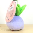 Photo3: Pokemon Center 2020 MOTCHIRI MANMARU Plush Mascot Key Chain Oddish (3)