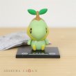 Photo2: Pokemon 2020 BANDAI Colle chara ! vol.3 #4 Turtwig Mini Figure with name pedestal (2)