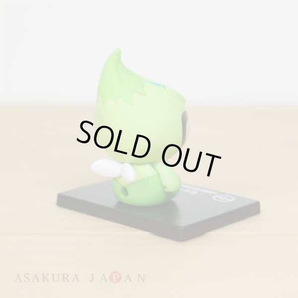 Photo4: Pokemon 2020 BANDAI Colle chara ! vol.3 #3 Celebi Mini Figure with name pedestal (4)