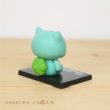 Photo4: Pokemon 2020 BANDAI Colle chara ! vol.3 #2 Bulbasaur Mini Figure with name pedestal (4)