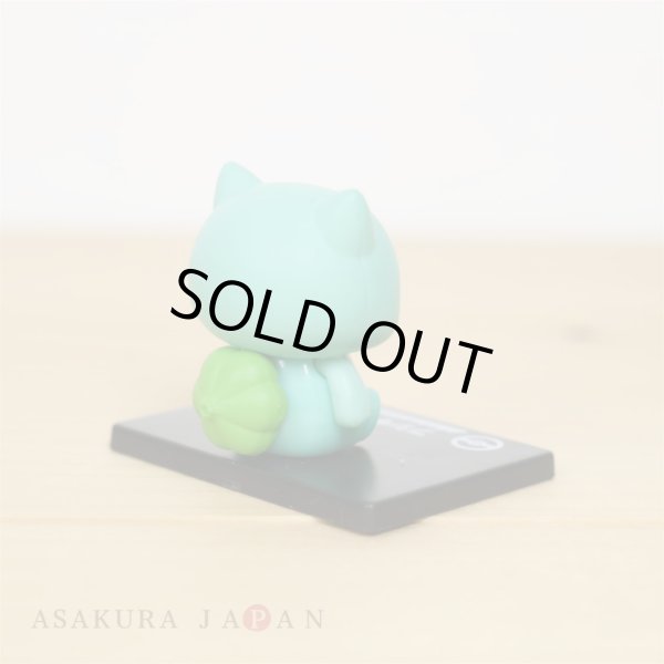Photo4: Pokemon 2020 BANDAI Colle chara ! vol.3 #2 Bulbasaur Mini Figure with name pedestal (4)