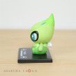 Photo3: Pokemon 2020 BANDAI Colle chara ! vol.3 #3 Celebi Mini Figure with name pedestal (3)