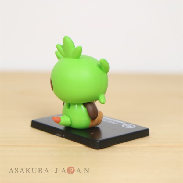 Photo4: Pokemon 2020 BANDAI Colle chara ! vol.3 #6 Chespin Mini Figure with name pedestal (4)