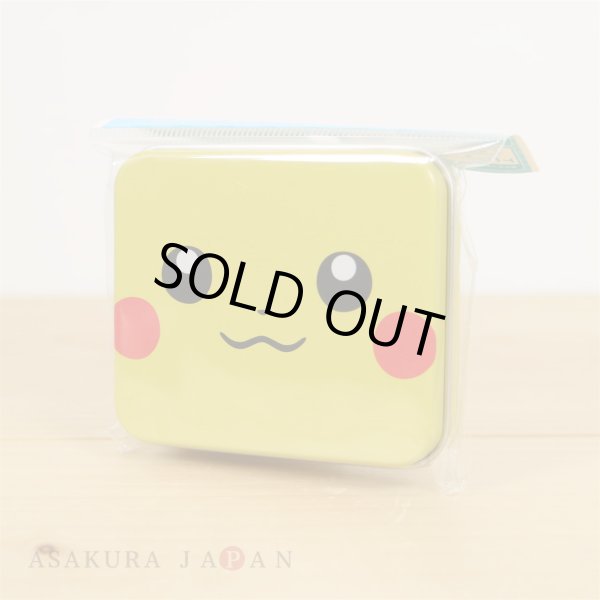Photo4: Pokemon Card Game Damage Counters Tin case Pikachu Face (4)