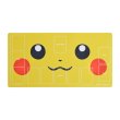 Photo1: Pokemon Center Original Card Game Rubber play mat Pikachu Face (1)