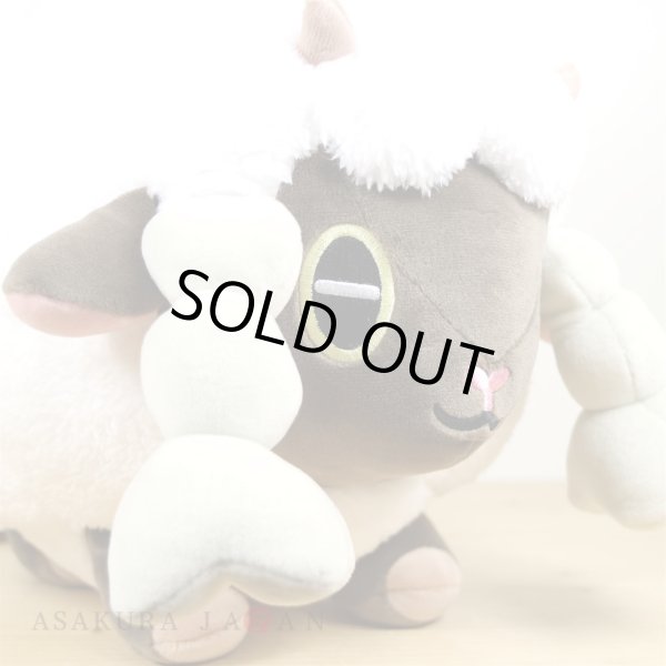 Photo8: Pokemon Center 2020 MOTCHIRI MANMARU Cushion Plush doll Wooloo (8)