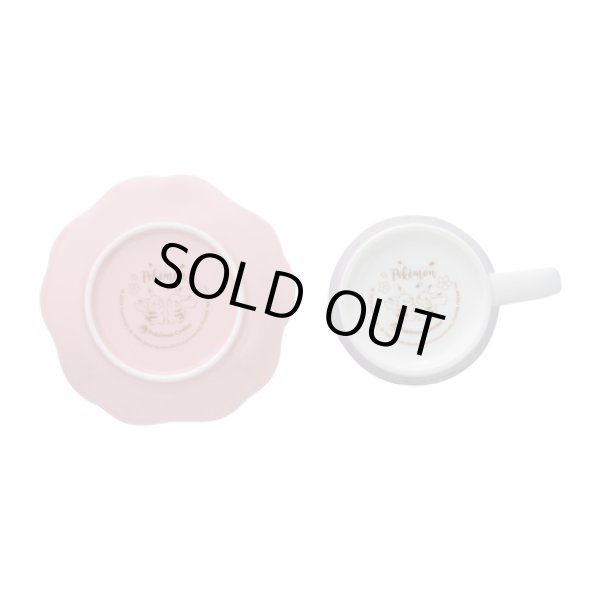 Photo5: Pokemon Center 2020 Pikachu Cherry Blossoms campaign Mug cup and saucer (5)