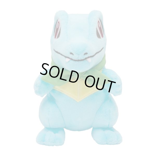Photo1: Pokemon Center 2020 Mystery Dungeon Rescue Team DX Plush doll Totodile (1)