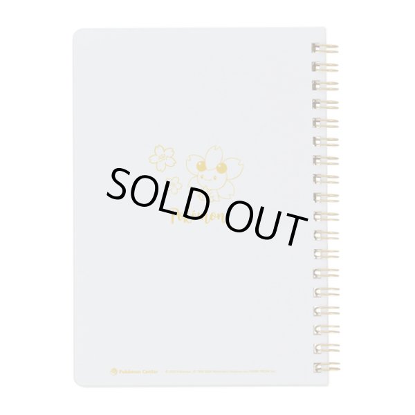 Photo2: Pokemon Center 2020 Pikachu Cherry Blossoms campaign B6 Size Spiral Notebook (2)
