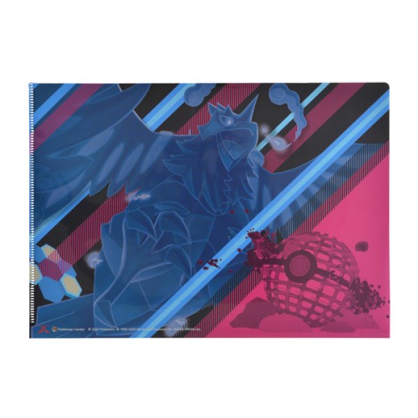 Photo2: Pokemon Center 2020 Gigantamax Corviknight vs Lapras A4 Size Clear File Folder (2)