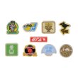 Photo1: Pokemon Center 2020 Galar region Company logo Pin Badge 9 Pins complete set (1)