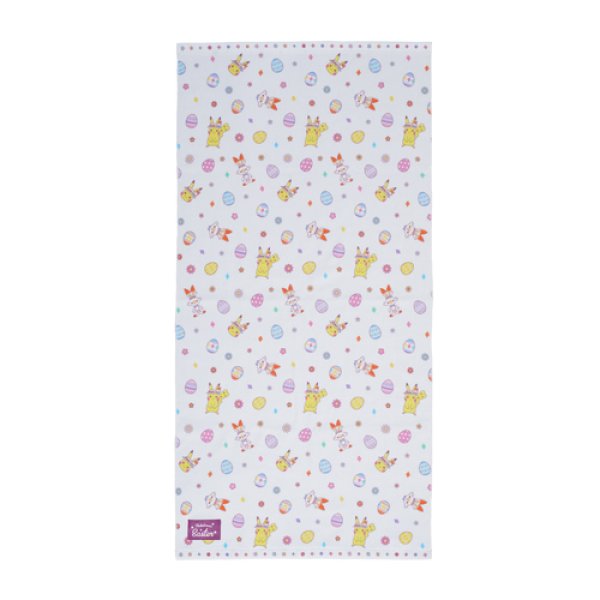 Photo1: Pokemon Center 2020 Pokemon Easter Mini Bath towel (1)