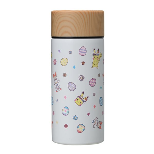 Photo1: Pokemon Center 2020 Pokemon Easter Thermo Stainless Mug bottle Cup (1)