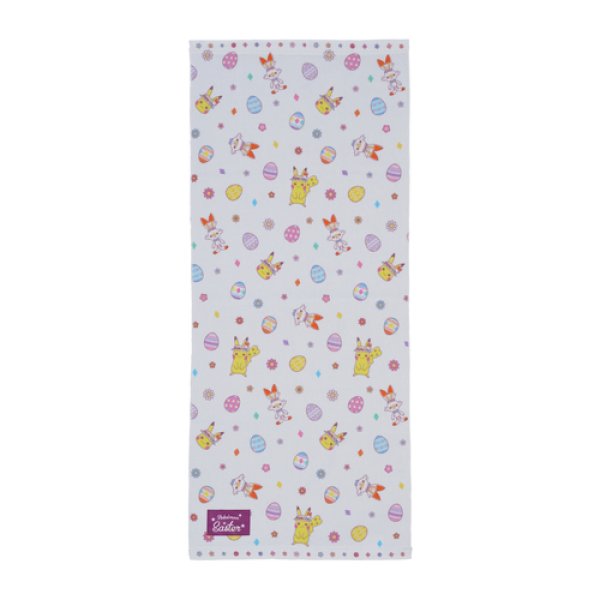 Photo1: Pokemon Center 2020 Pokemon Easter Face towel (1)