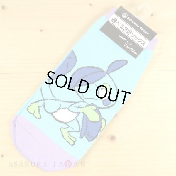 Photo2: Pokemon Center 2020 Pokemon Galar Tabi Socks for Women 23-25 cm 1 Pair Drizzile (2)