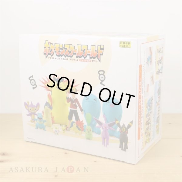 Photo1: BANDAI POKEMON SCALE WORLD Johto edition set 1/20 Figure (1)