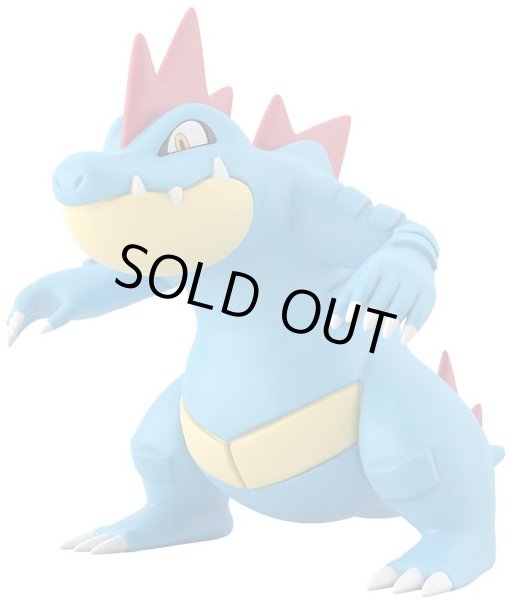 Photo2: BANDAI POKEMON SCALE WORLD Johto edition "Feraligatr" 1/20 Figure (2)