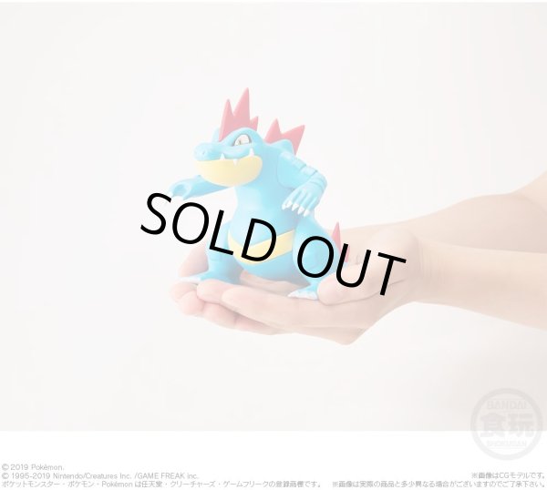 Photo3: BANDAI POKEMON SCALE WORLD Johto edition "Feraligatr" 1/20 Figure (3)