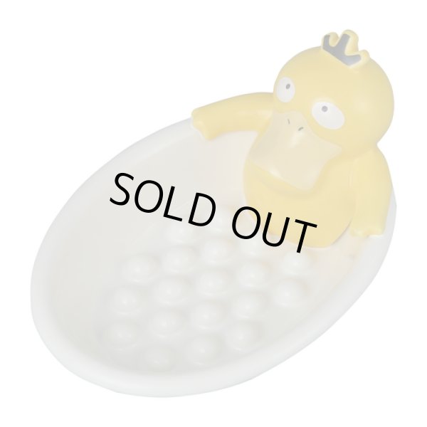 Photo2: Pokemon Center 2020 Psyduck No-Tenki Figure Soap dish tray Ceramic (2)