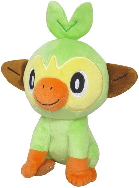 Photo1: Pokemon 2020 ALL STAR COLLECTION Grookey Plush Toy SAN-EI (1)